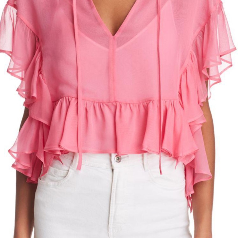 bailey 44 silk on the go blouse